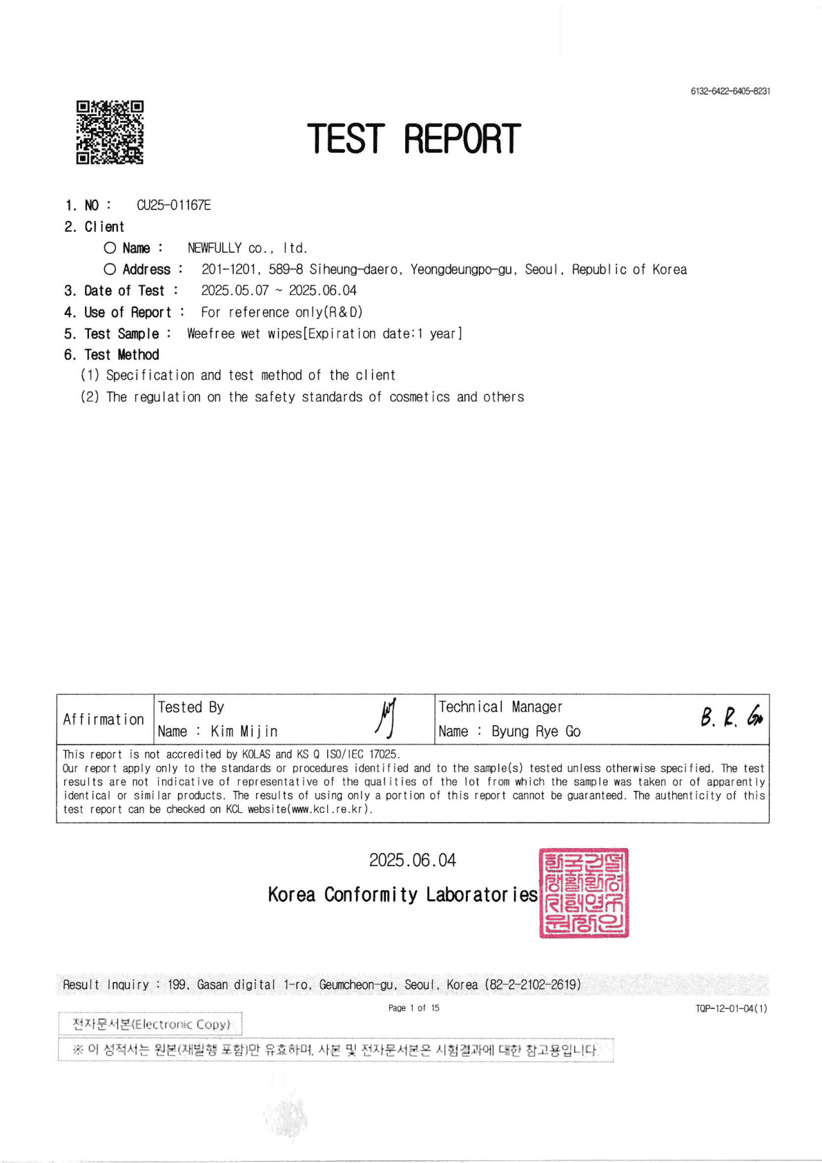 Temperature Stability Report (EN)